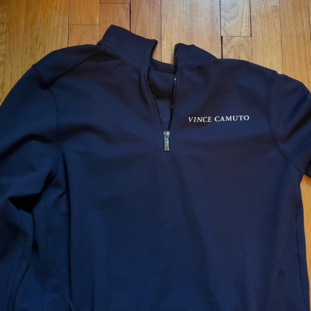 Vince Camaro quarter zip sweater